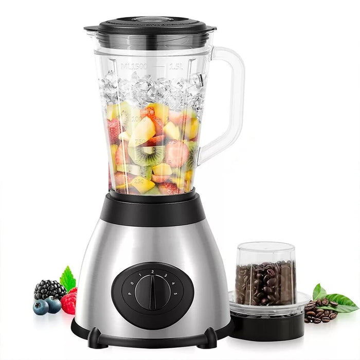 800W Blender & Smoothie Maker – Ice Crusher, Juicer & Milkshake Mixer with 1.5L Jar | 6-Blade Stainless Steel